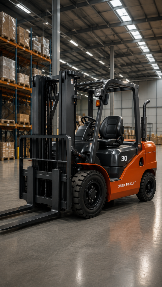 Xe nâng dầu ngồi lái