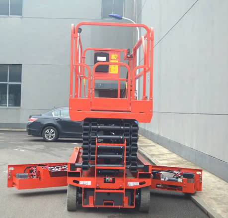 Xe nâng người cắt kéo 8m JS0812 - Ảnh 3
