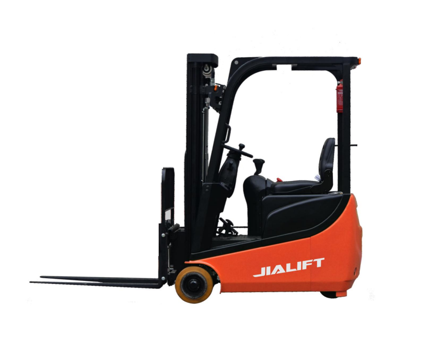 Xe nâng điện ngồi lái 3 bánh 1 tấn jialift E1030GS