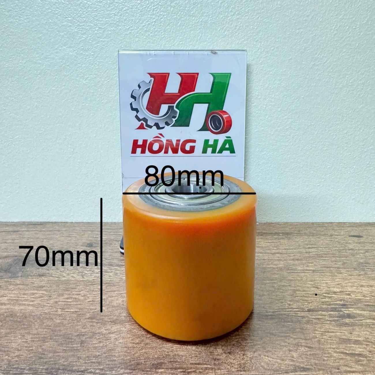 Bánh PU vàng 80x70